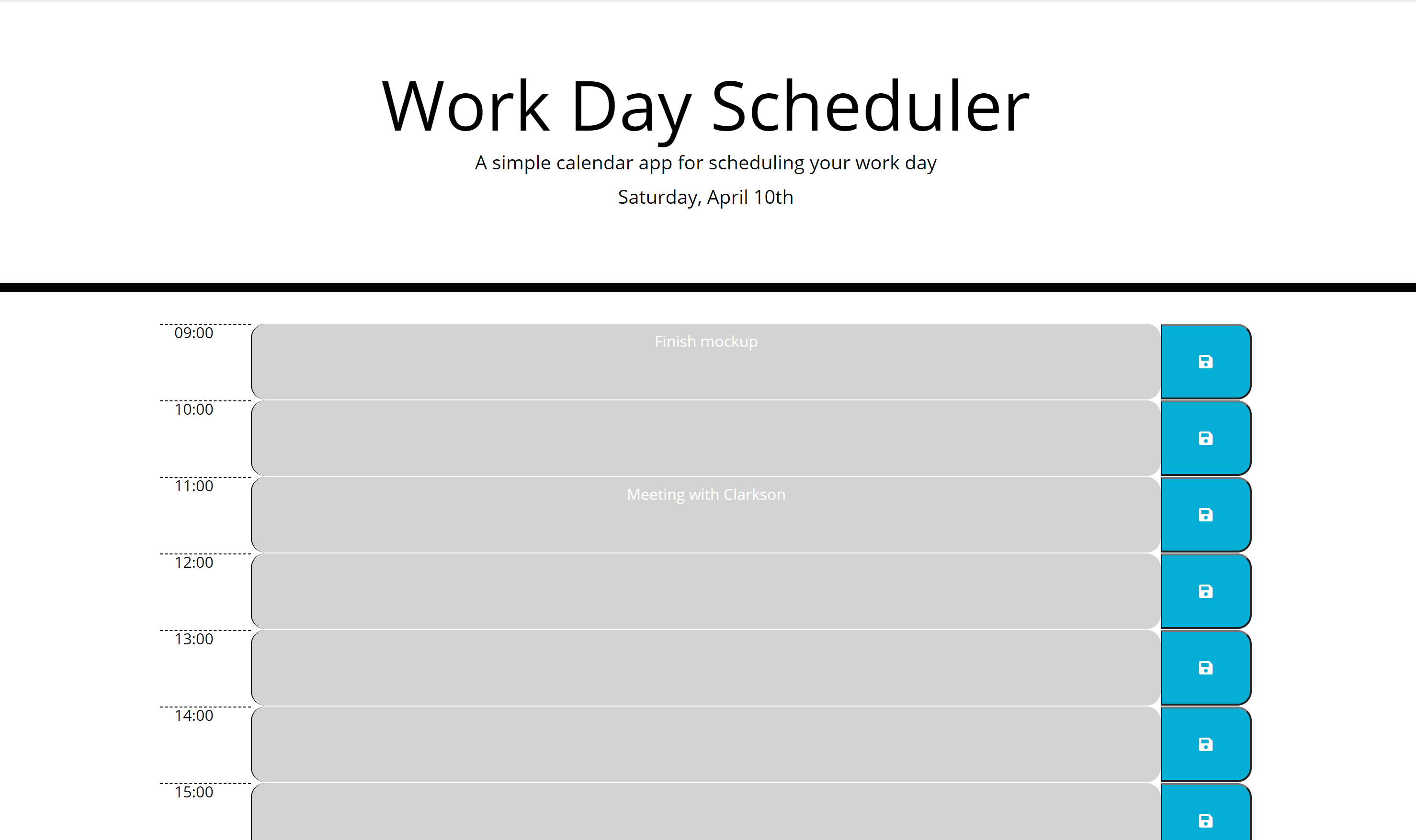 Click here to view the Same Day Scheduler App